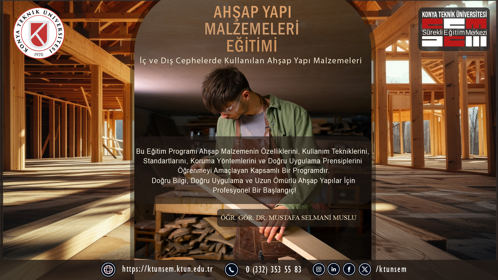 AHŞAP YAPI MALZEMELERİ